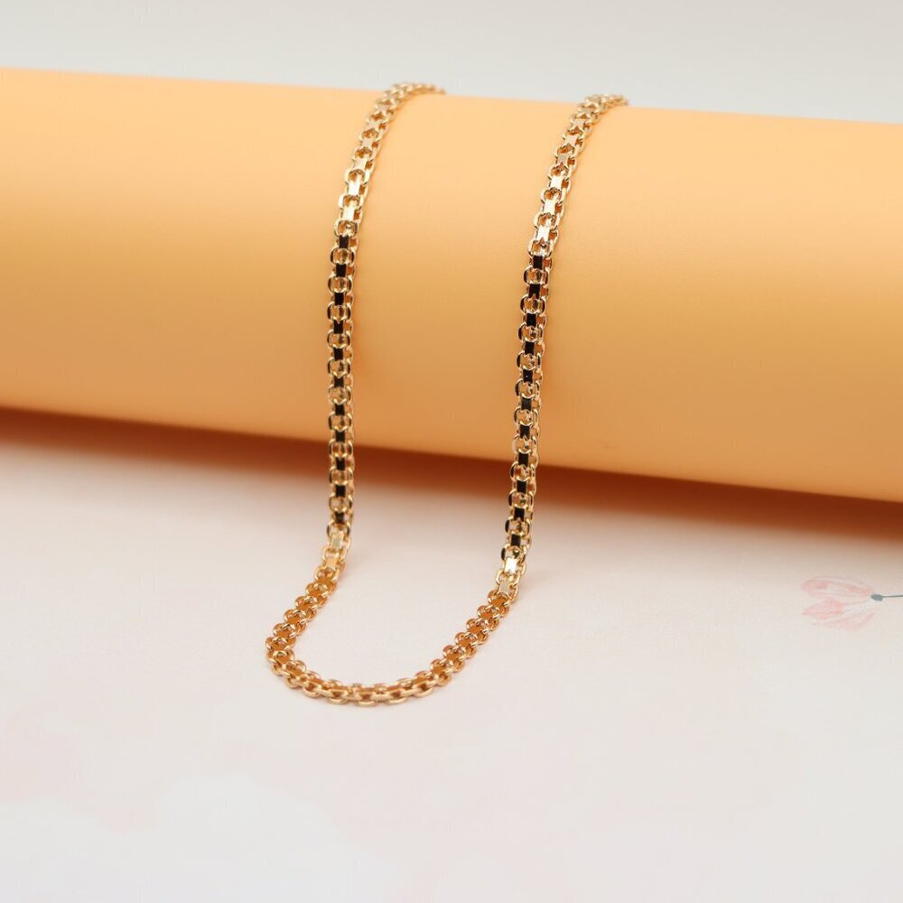 "Chunky Rose Gold Chain Necklace Bold & Stylish Look, XPNL0131
